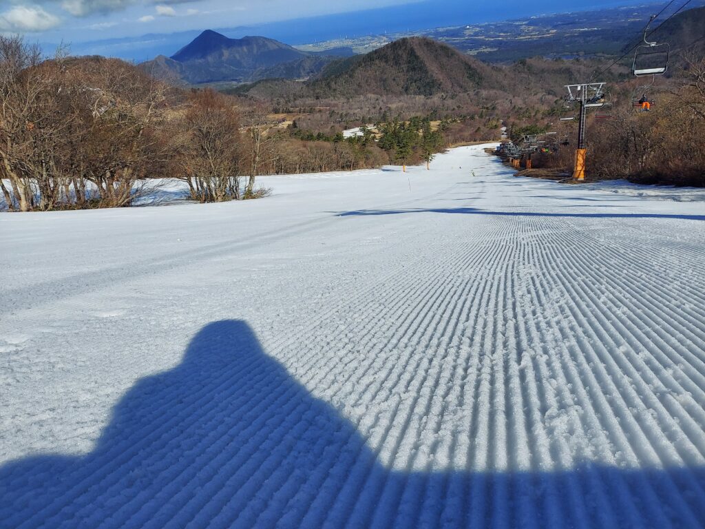 ひとりスノボ